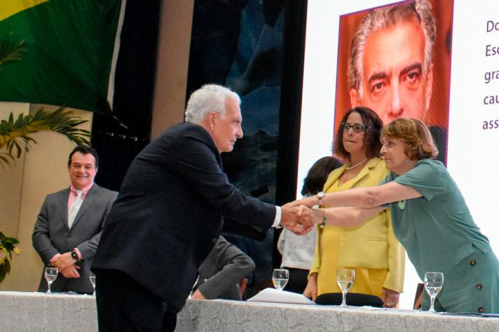 Diplomação dos novos membros da ABC – Crédito da foto: Cristina Lacerda | site da Academia Brasileira de Ciências