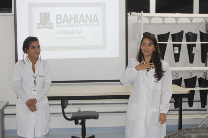 Estudantes do Colégio Oficina participam do Bahiana por um Dia.